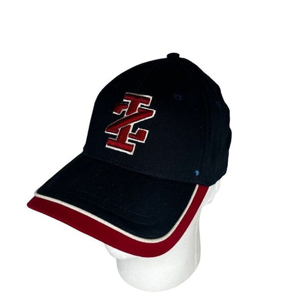 IZOD hat Cap golf Golfing Red Navy Blue White stripe IZ Baseball Gift Dad - Picture 1 of 5